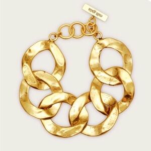 Cult Gaia Dulce Bracelet Antique Brass NWT w/ Box & Dust Bag